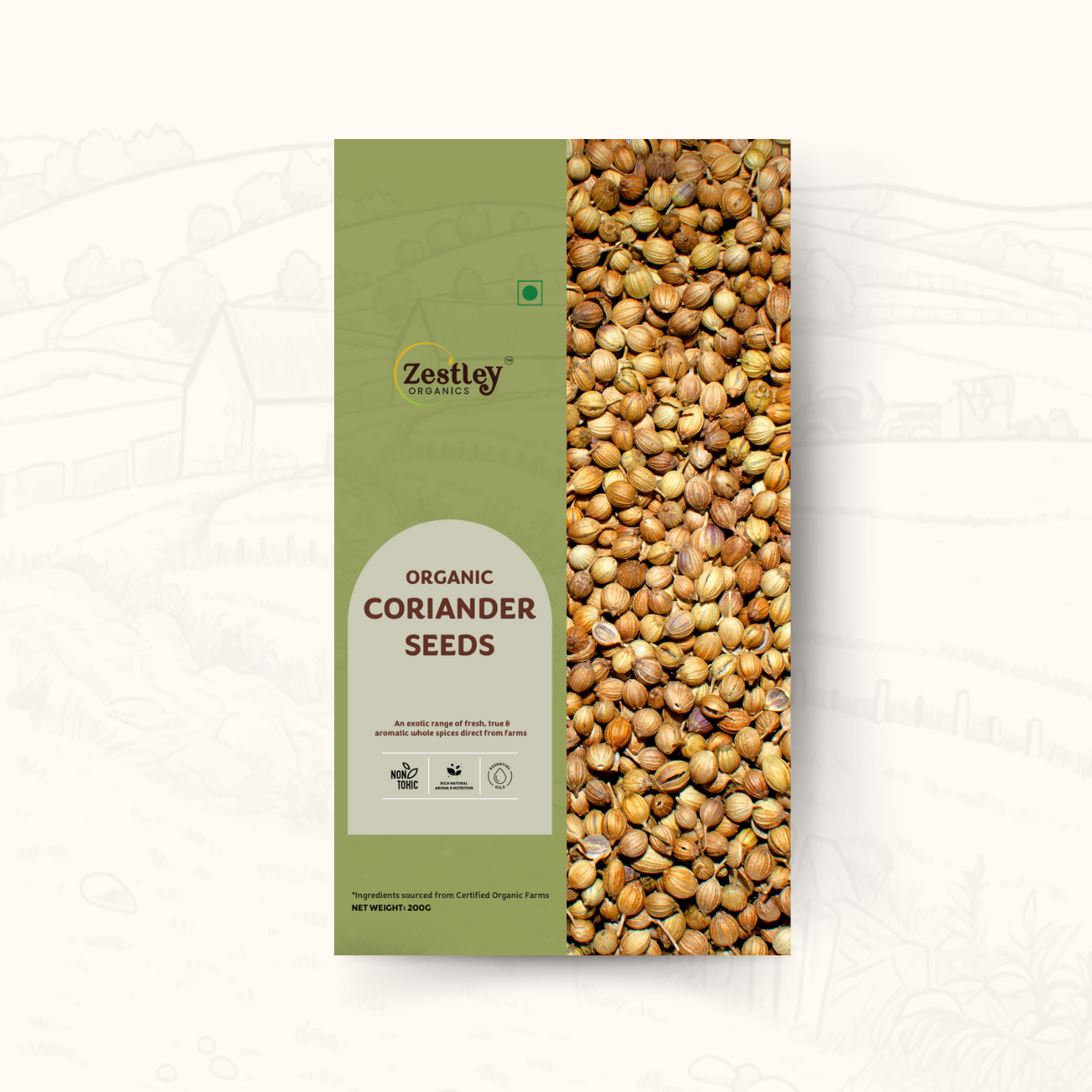 Whole Coriander Seeds