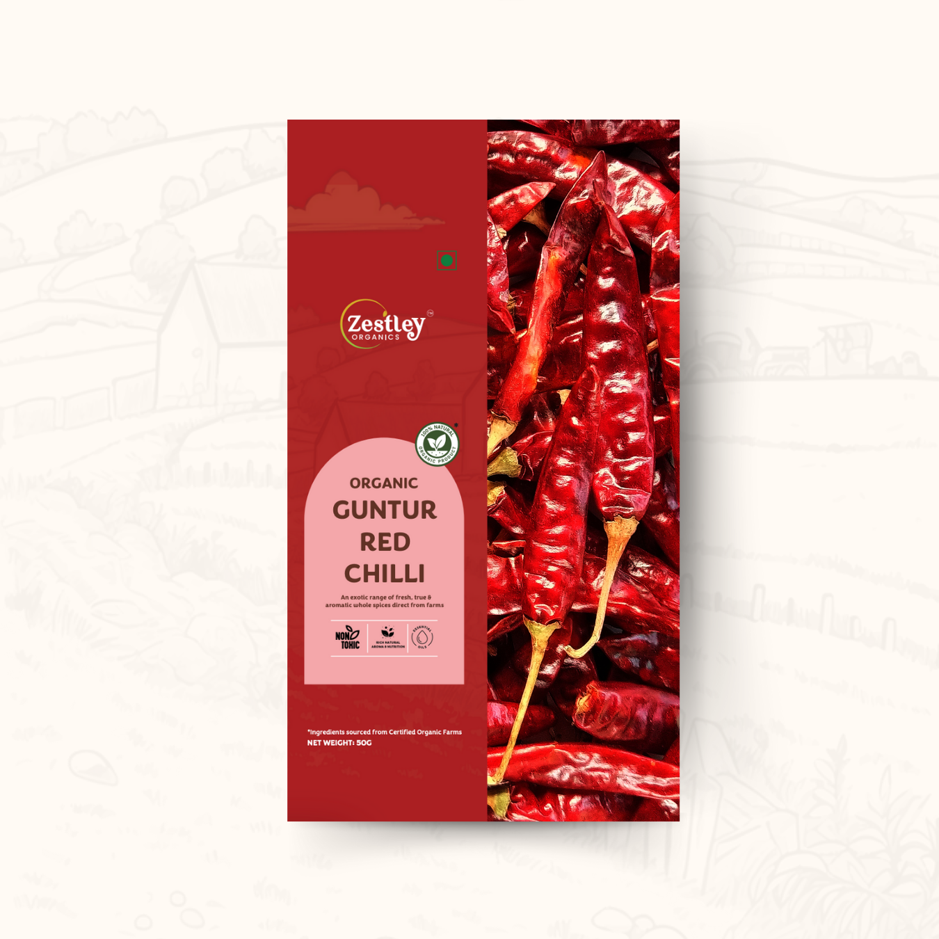Guntur Red Chilli Whole