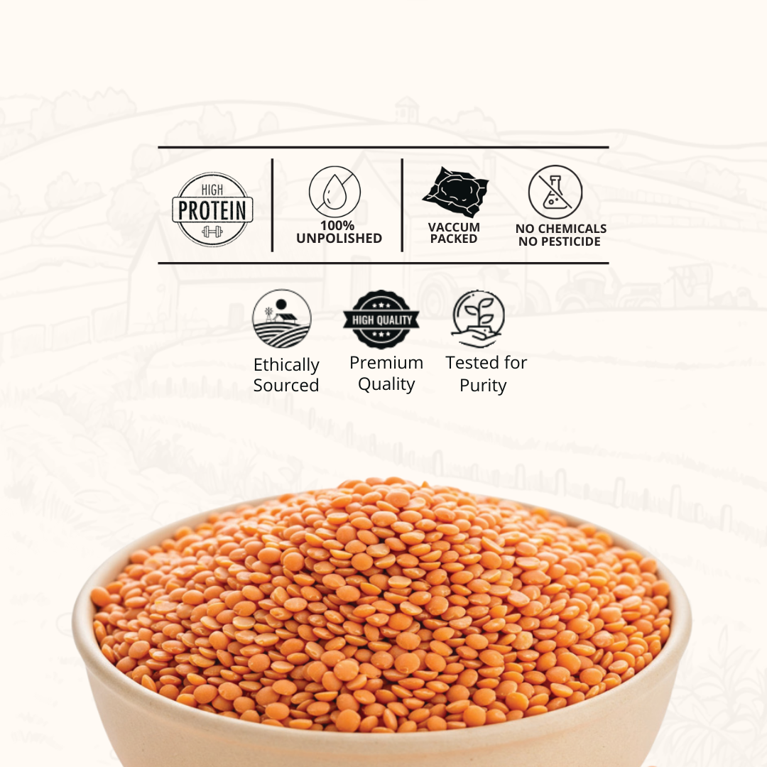 Masoor Dal / Red Lentil Split