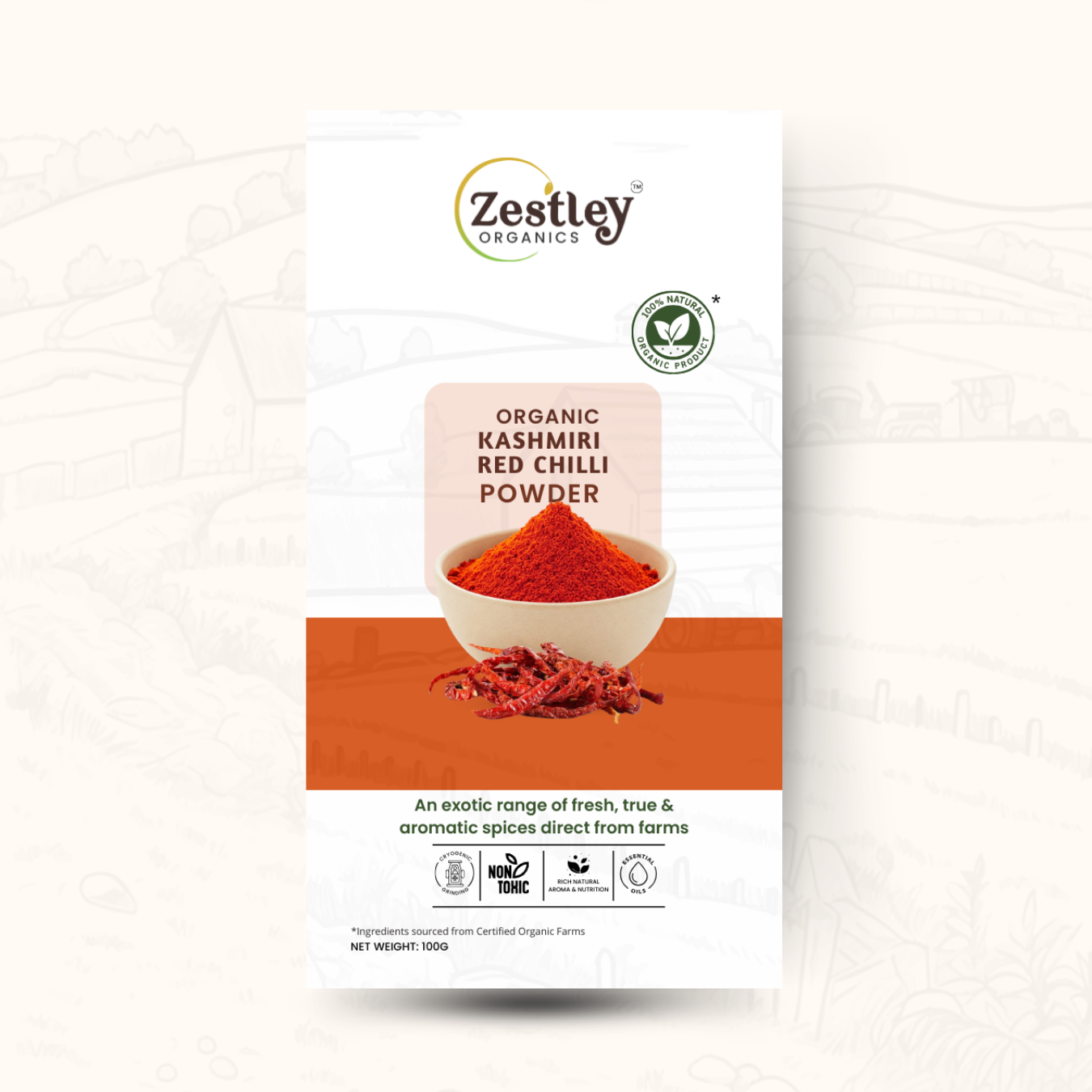 Kashmiri Red Chilli Powder