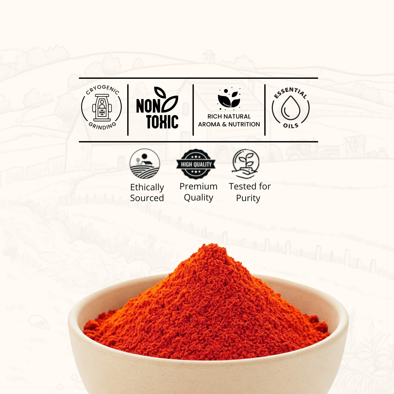 Kashmiri Red Chilli Powder